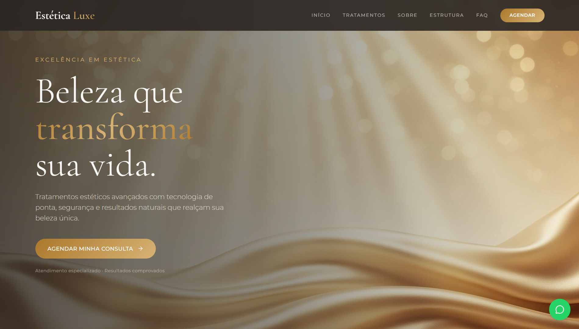 Thumbnail do site Beauty Flow criado pela Sync Services